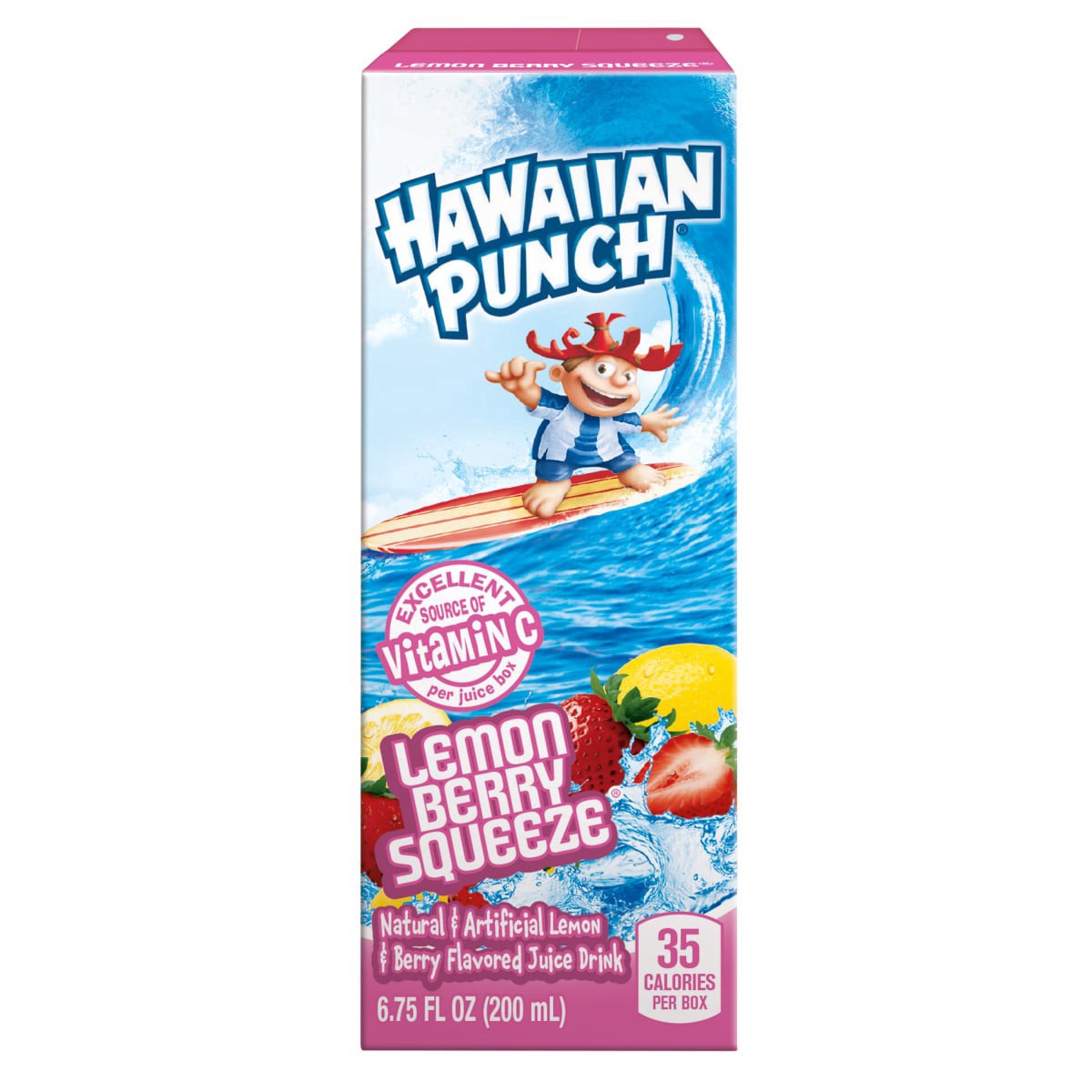 slide 5 of 21, Hawaiian Punch Lemon Berry Squeeze Juice Drink, 8 ct; 6.75 fl oz
