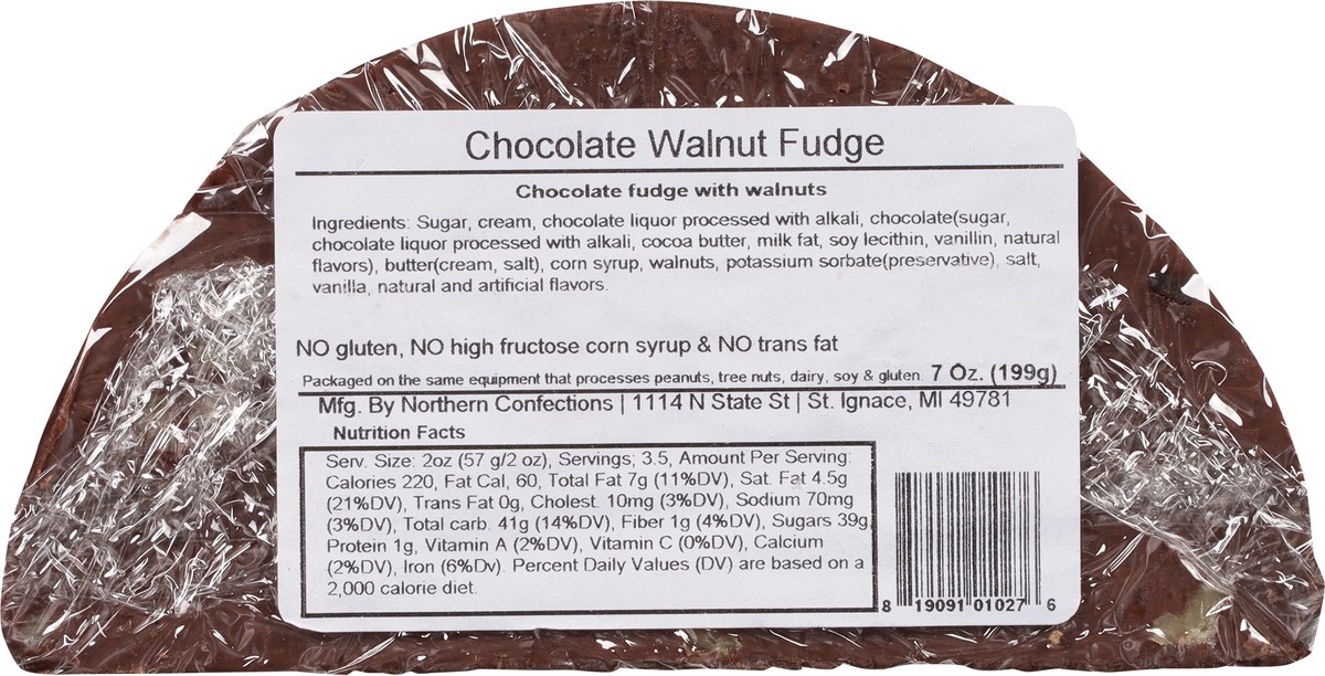 slide 8 of 12, Devon's Mackinac Island Fudge Co. Fudge Chocolate Walnut, 1 ct