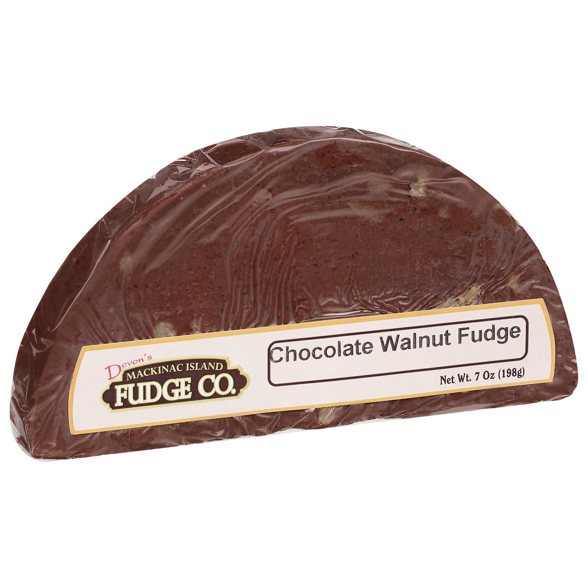 slide 4 of 12, Devon's Mackinac Island Fudge Co. Fudge Chocolate Walnut, 1 ct