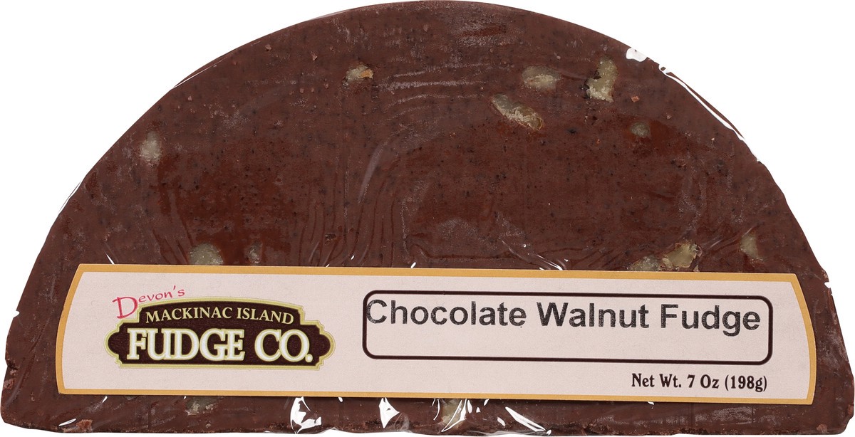 slide 2 of 12, Devon's Mackinac Island Fudge Co. Fudge Chocolate Walnut, 1 ct