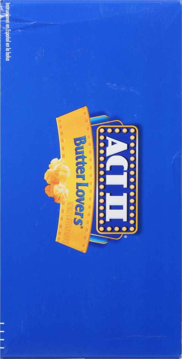 slide 10 of 10, ACT II Butter Lovers Microwave Butter Lovers Popcorn - 12 ct, 12 ct