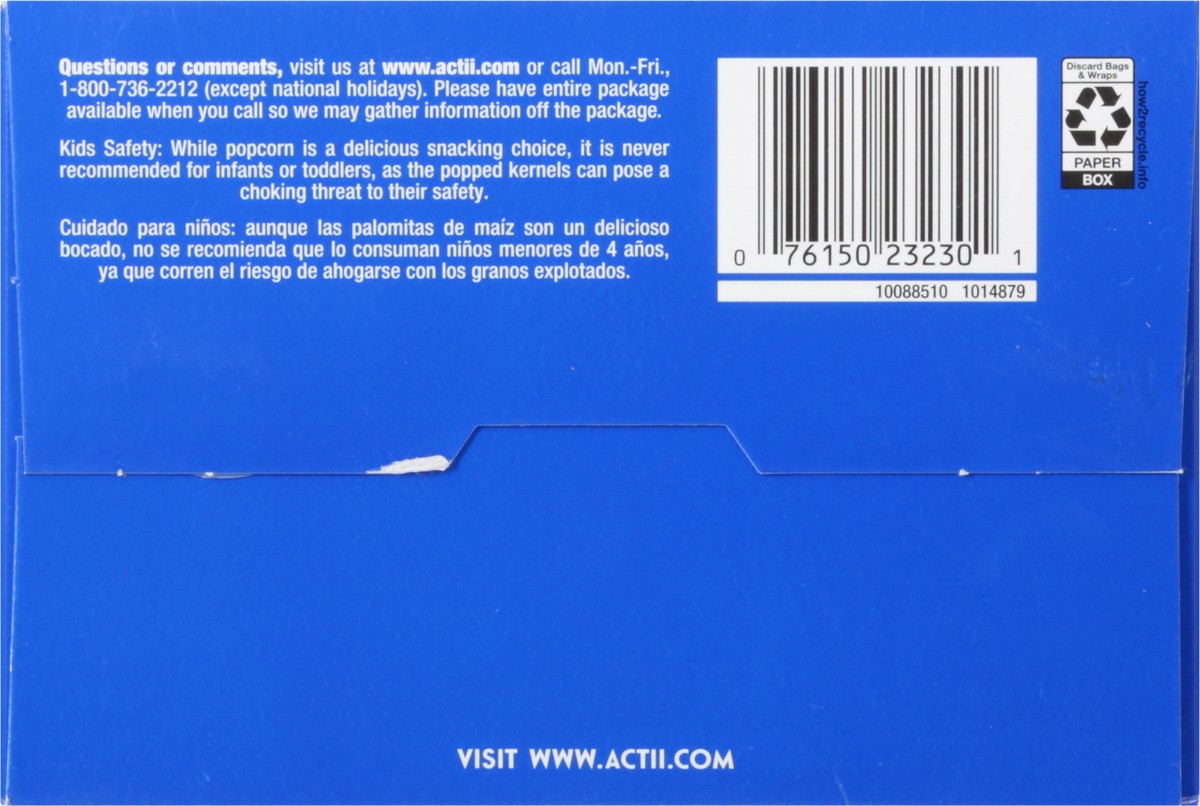 slide 6 of 10, ACT II Butter Lovers Microwave Butter Lovers Popcorn - 12 ct, 12 ct