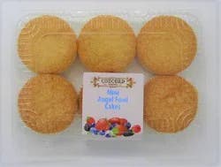 Donut Time Mini Angel Food Cakes 6-Pack 9 oz