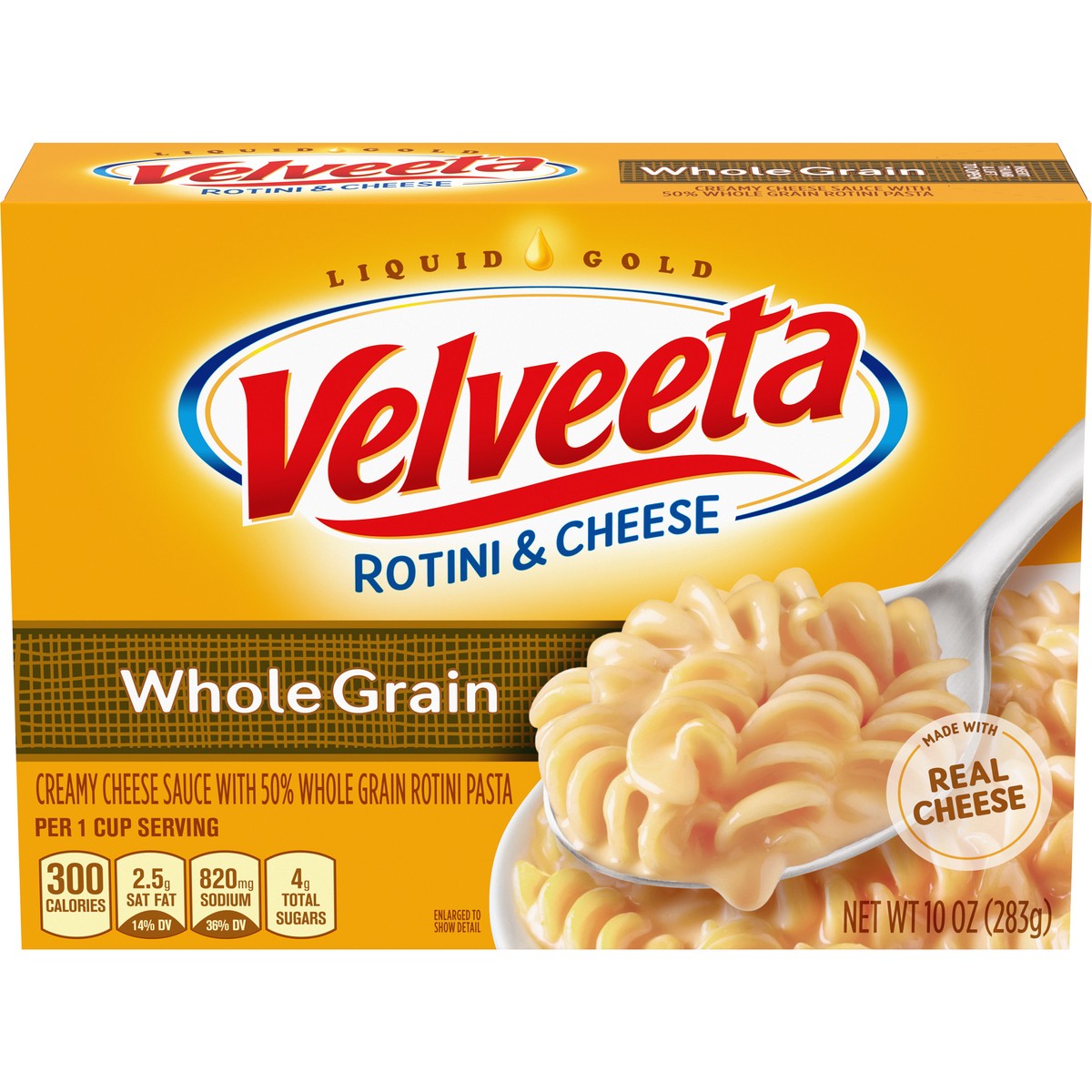 slide 1 of 11, Velveeta Whole Grain Rotini & Cheese 10 oz. Box, 10 oz