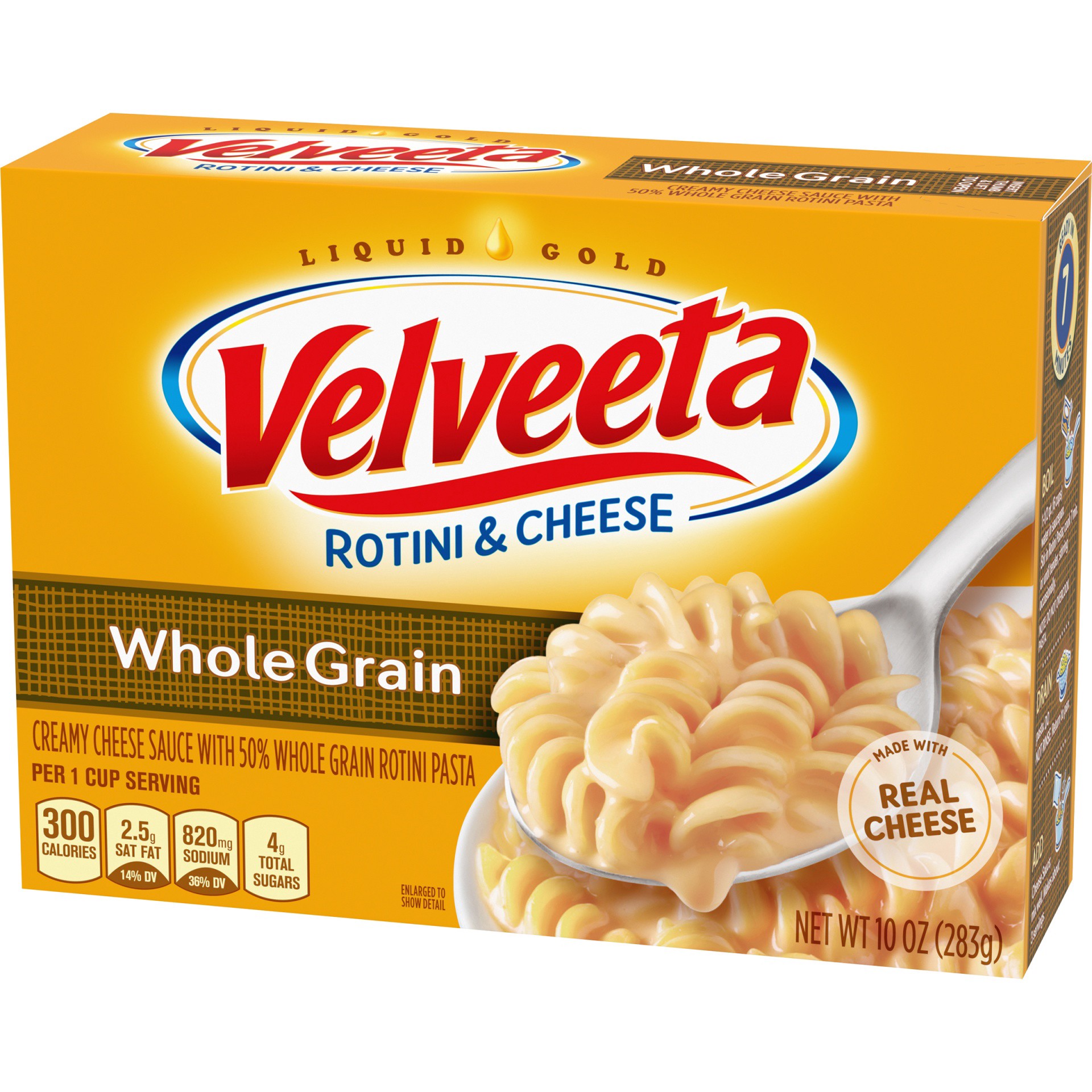 slide 7 of 11, Velveeta Whole Grain Rotini & Cheese 10 oz. Box, 10 oz