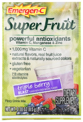 slide 1 of 1, Alacer Corp. Emergenc Super Fruit Trpl Brry, 0.3 oz