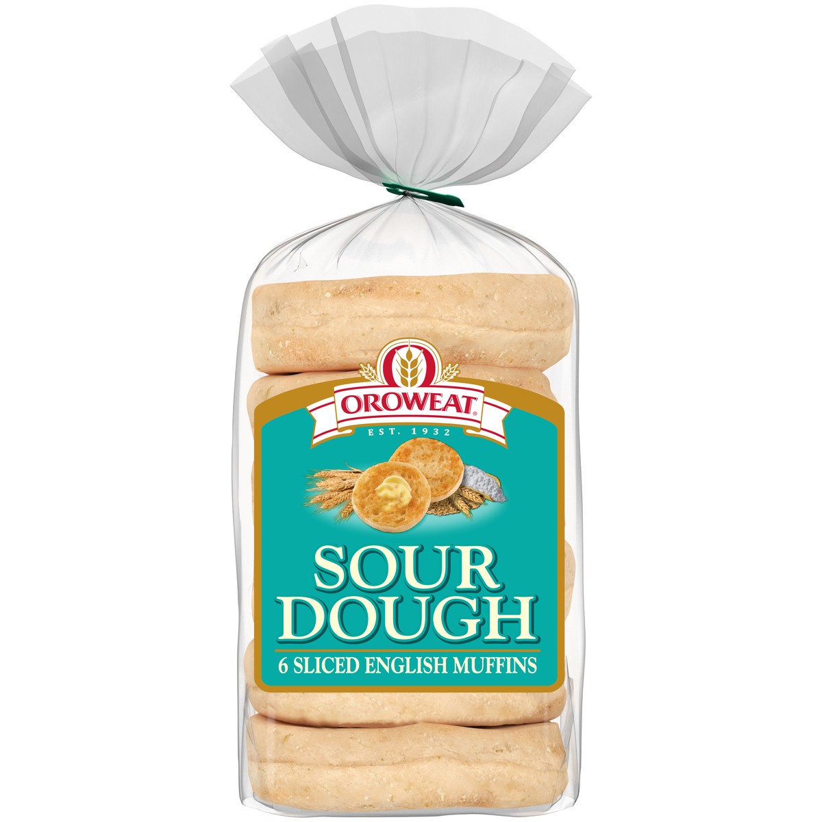 slide 14 of 14, Oroweat Sourdough English Muffins, 6 count, 13 oz, 6 ct