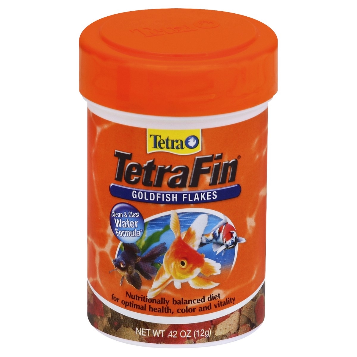 slide 2 of 3, Tetra Goldfish Flakes .42 Ounces, Balanced Diet, Clear Water Formula, 0.03 lb