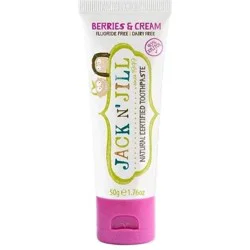 Jack N' Jill Natural Baby Toothpaste - Berries & Cream