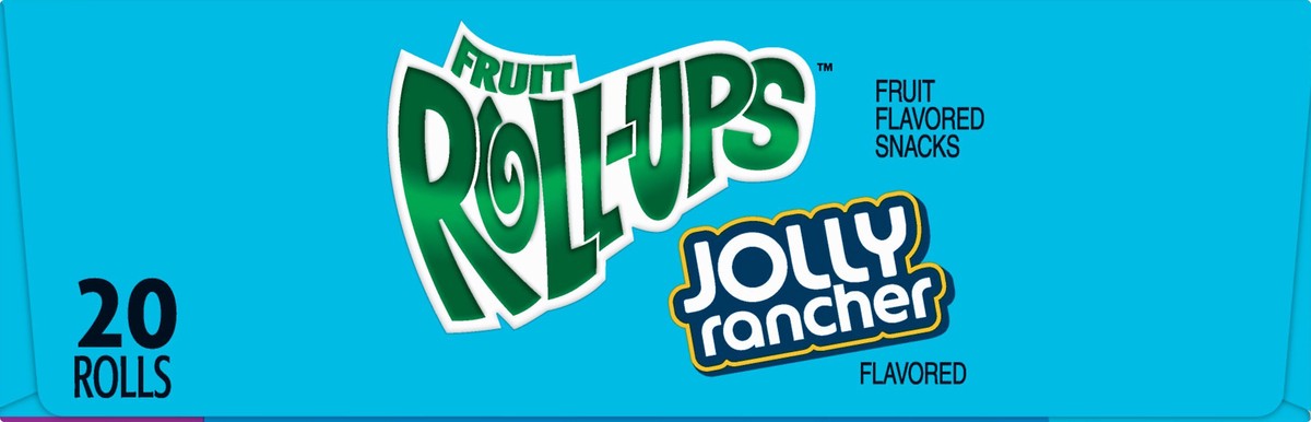 slide 8 of 10, Betty Crocker Fruit Roll-Ups, Jolly Rancher Variety Value Pack 20-.5 Oz Rolls, 10 oz