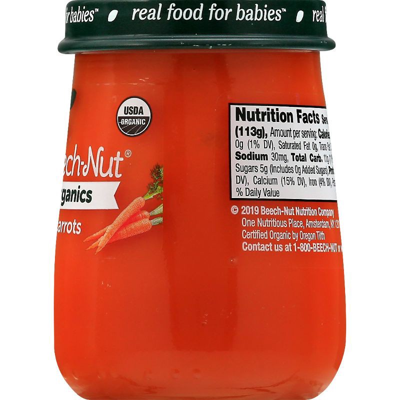 slide 8 of 12, Beech-Nut Organics Carrots Baby Food Jar - 4oz, 4 oz