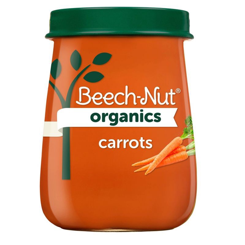 slide 1 of 13, Beech-Nut Organics Carrots Baby Food Jar - 4oz, 4 oz