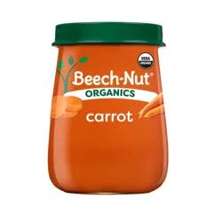 Beech-Nut Non-GMO Organics Carrots Baby Food Jar - 4oz