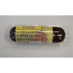 StoneRidge Jalapeno & Cheddar Summer Sausage, 12 oz