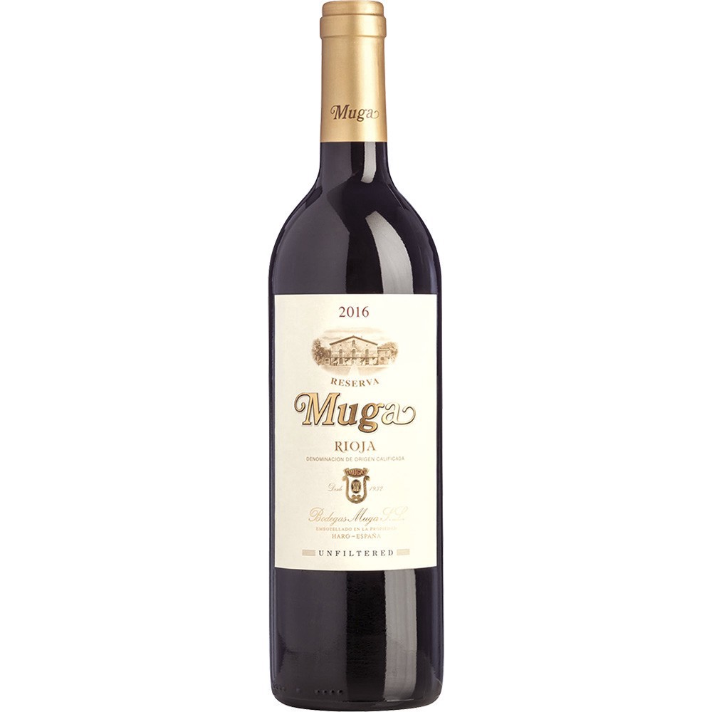 slide 1 of 1, Muga Rioja Reserva Unfiltered, 750 ml