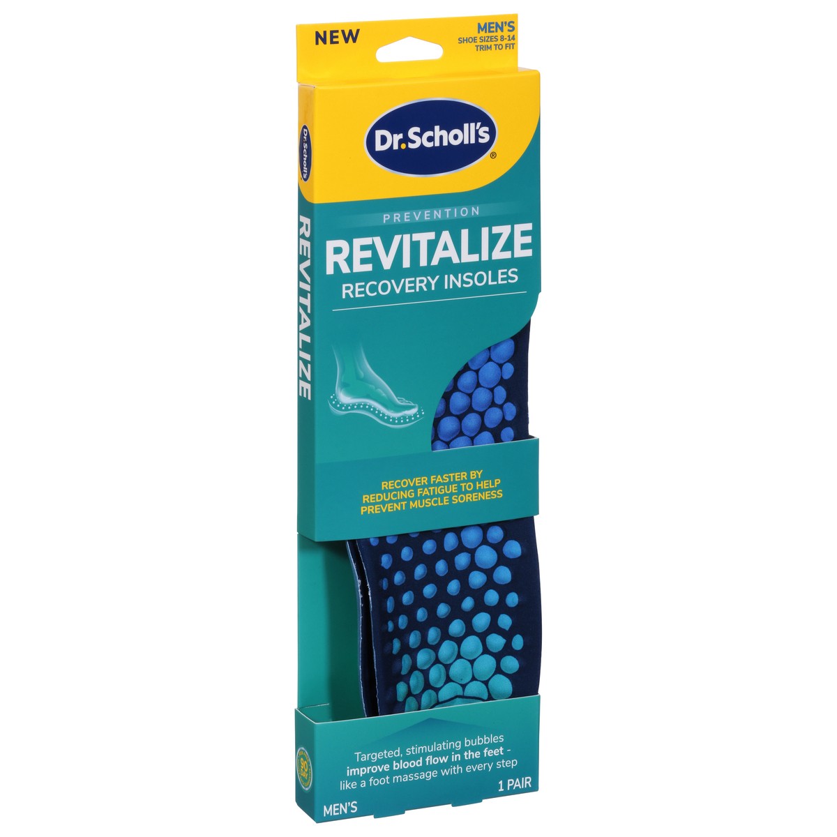 slide 5 of 9, Dr. Scholl's Revitalize Recovery Insoles for Men, 1 ct