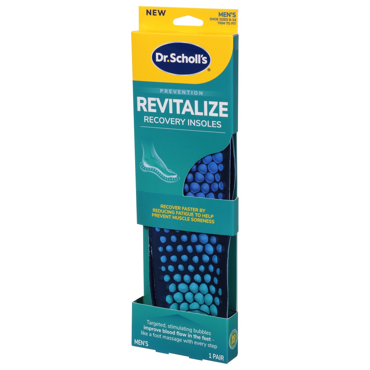 slide 7 of 9, Dr. Scholl's Revitalize Recovery Insoles for Men, 1 ct