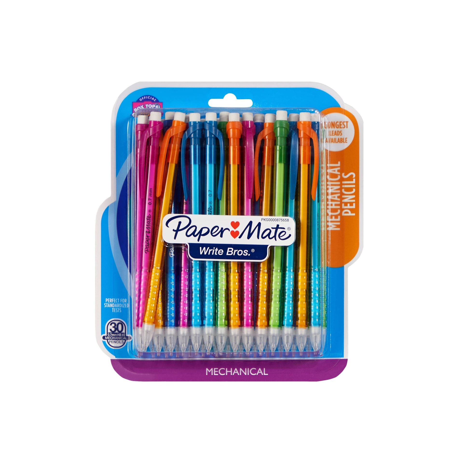 slide 1 of 1, Paper Mate Write Brothers Mechanical Pencils, 30 ct