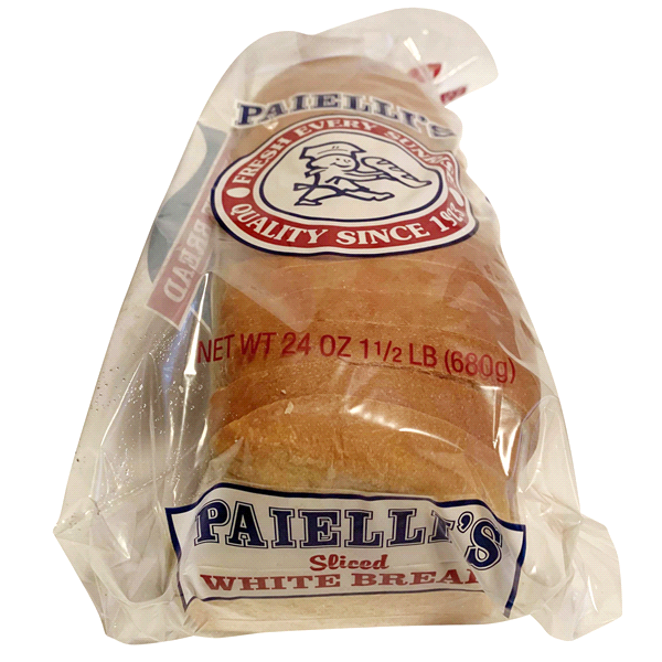 slide 1 of 9, Paielli's Bakery Paielli's Bread White Bread, 24 oz