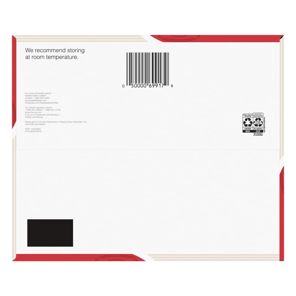 slide 3 of 6, Seattle's Best Coffee Seattle''s Best Coffee, Breakfast Blend, Medium Roast K-Cup Coffee Pods, 60 Count, 21.1 oz