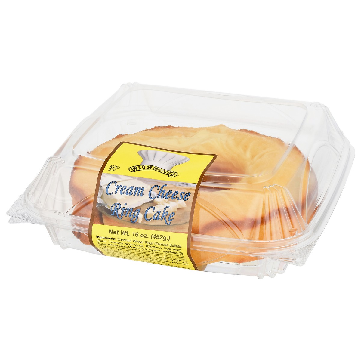 slide 11 of 13, Chefzito Cream Cheese Ring Cake 16 oz, 16 oz