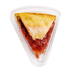 L&B Strawberry Rhubarb Pie Slice