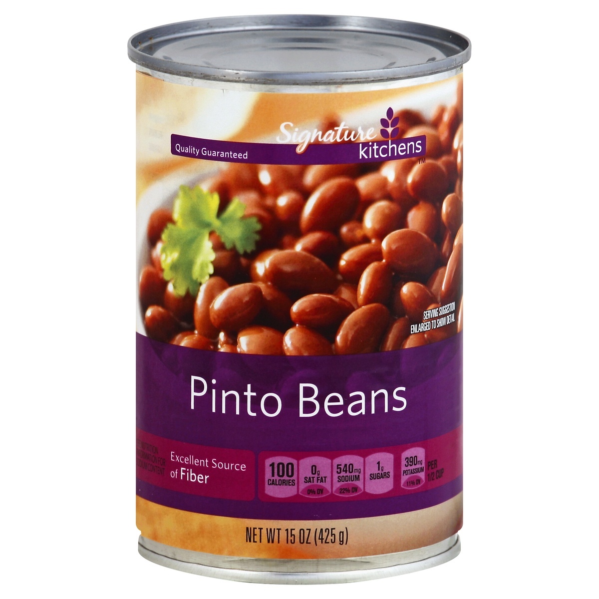 slide 1 of 2, Signature Select Pinto Beans 15 oz, 15 oz
