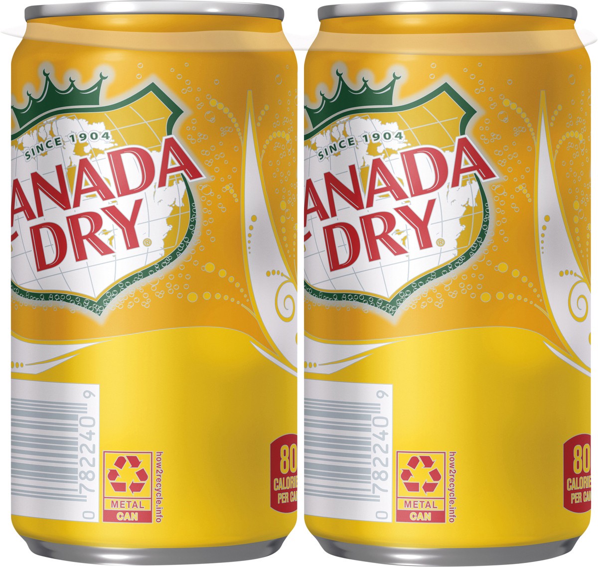 slide 7 of 12, Canada Dry Tonic Water, 7.5 fl oz mini cans, 6 pack, 6 ct; 7.5 oz