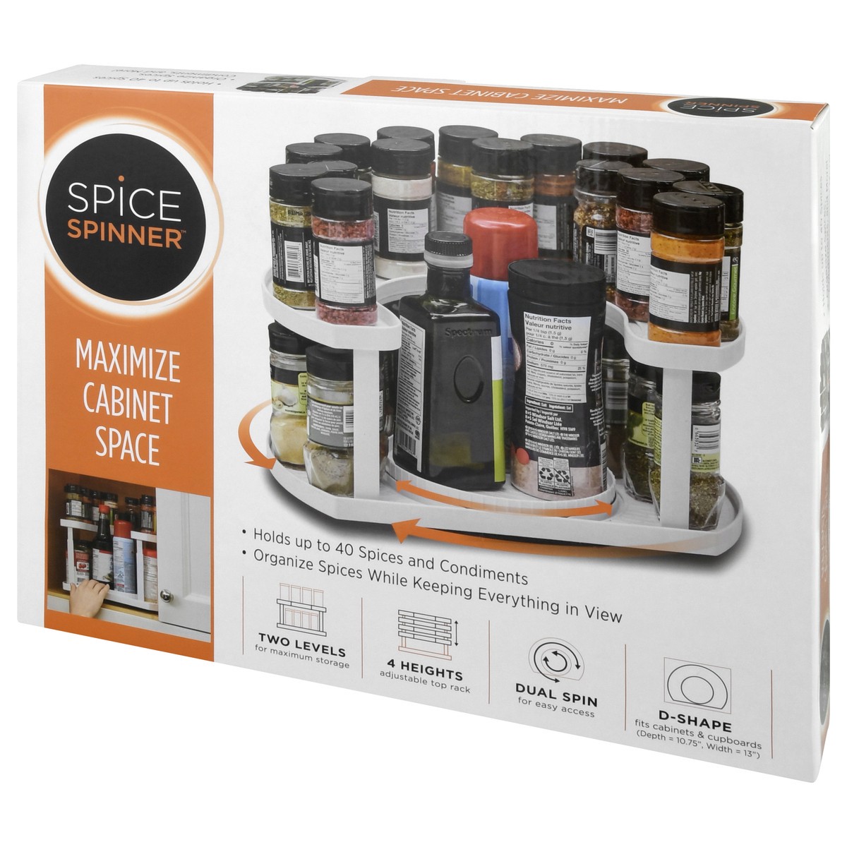 slide 9 of 11, Spice Spinner Spice Rack 1 ea, 1 ct