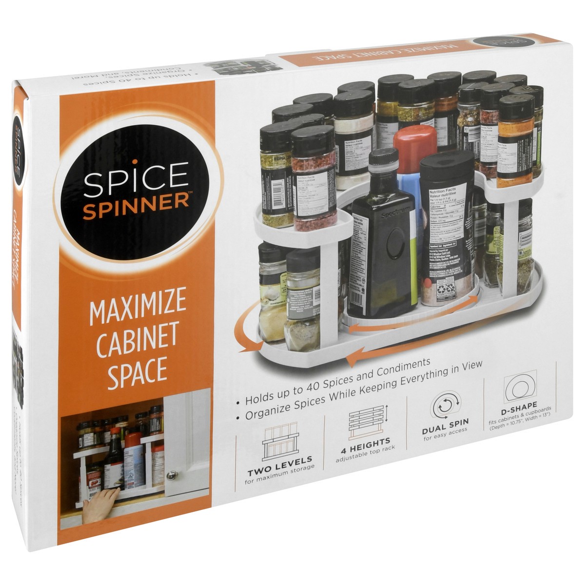 slide 8 of 11, Spice Spinner Spice Rack 1 ea, 1 ct