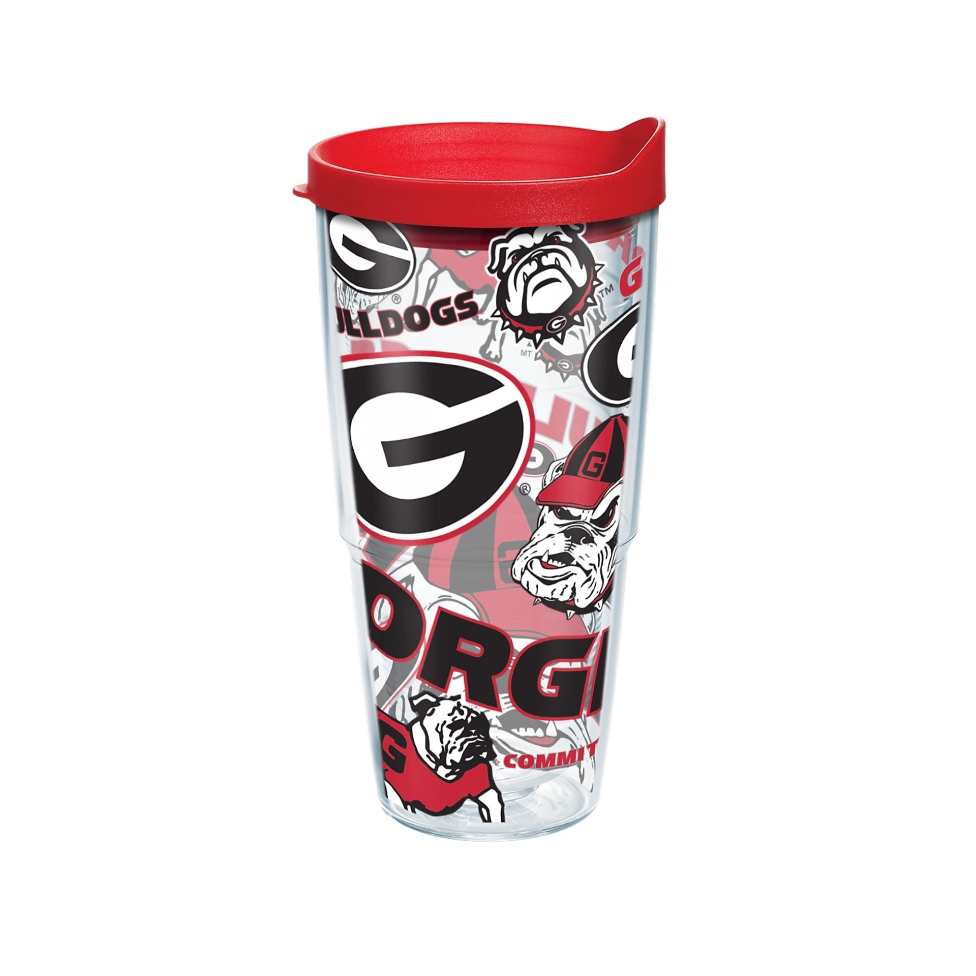 slide 1 of 1, Georgia Bulldogs Tervis Tumbler, 24 oz