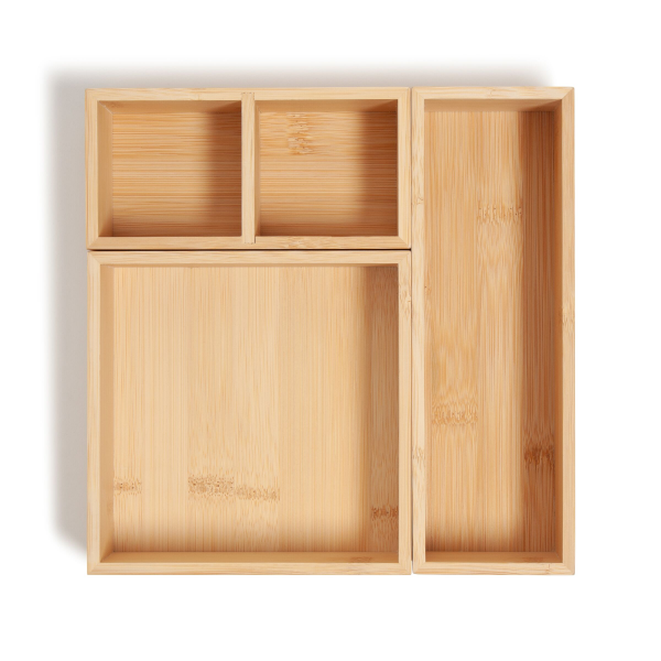 slide 9 of 9, U BRANDS UBrands Verona Bamboo Drawer Organizer, 1 ct