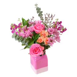 Bloom Haus Be My Galentine Fresh Flower Bouquet in Vase, 1 ct