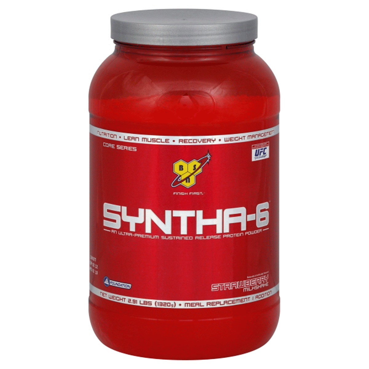 slide 1 of 1, BSN Syntha-6 Strawberry Milkshake Powder, 2.9 lb