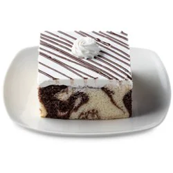 Bakery Cake Slice Marble 1 Count