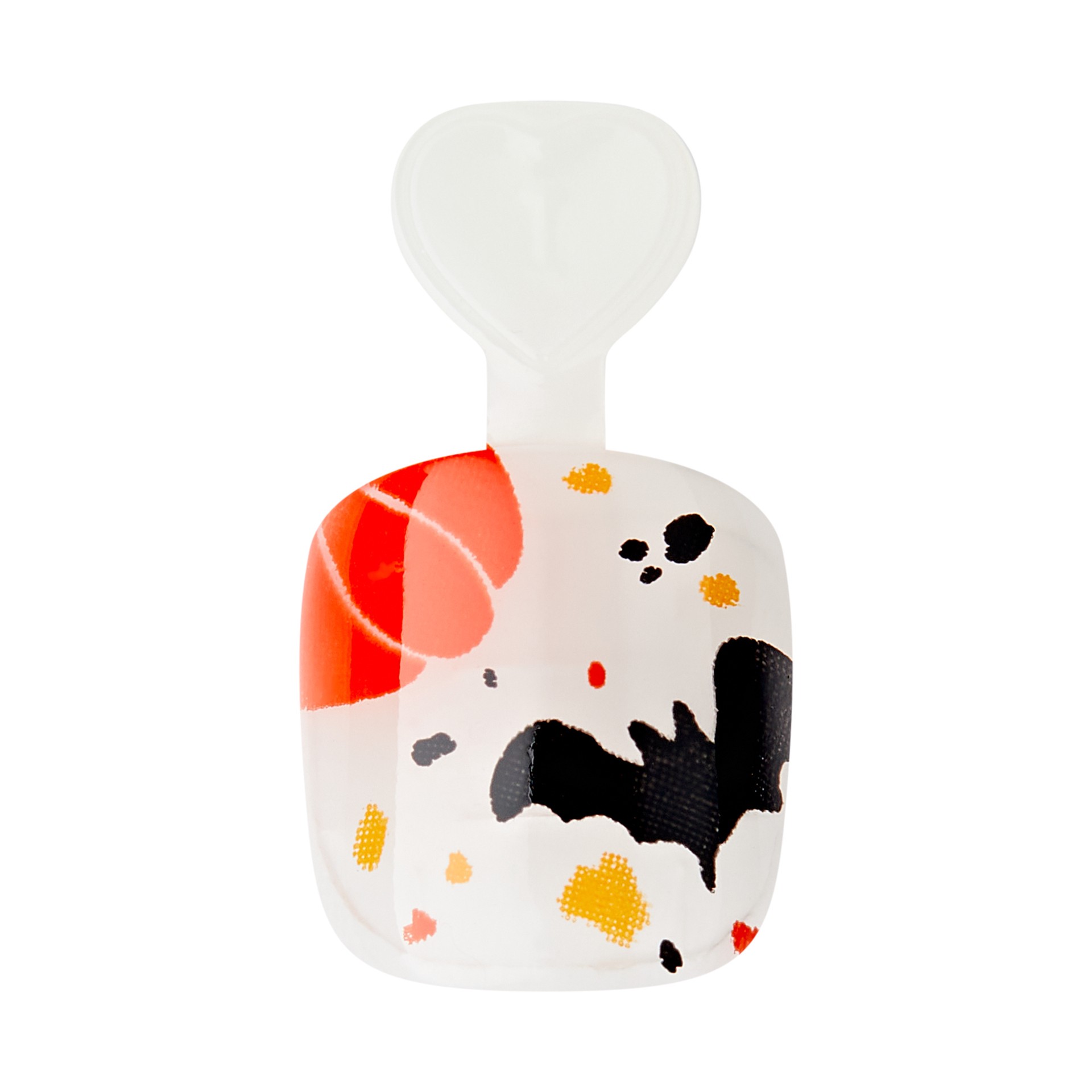 slide 2 of 5, imPRESS MINI Halloween Press-On Nails for Kids, No Glue Needed, Orange, Square, 21 Ct., 21 pc