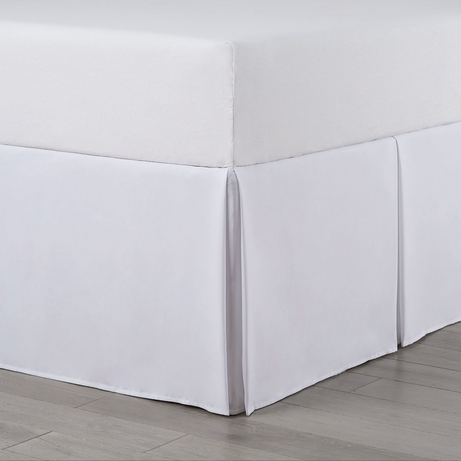 slide 7 of 8, MARTEX 21" Drop Bedskirt White Full, Full Size