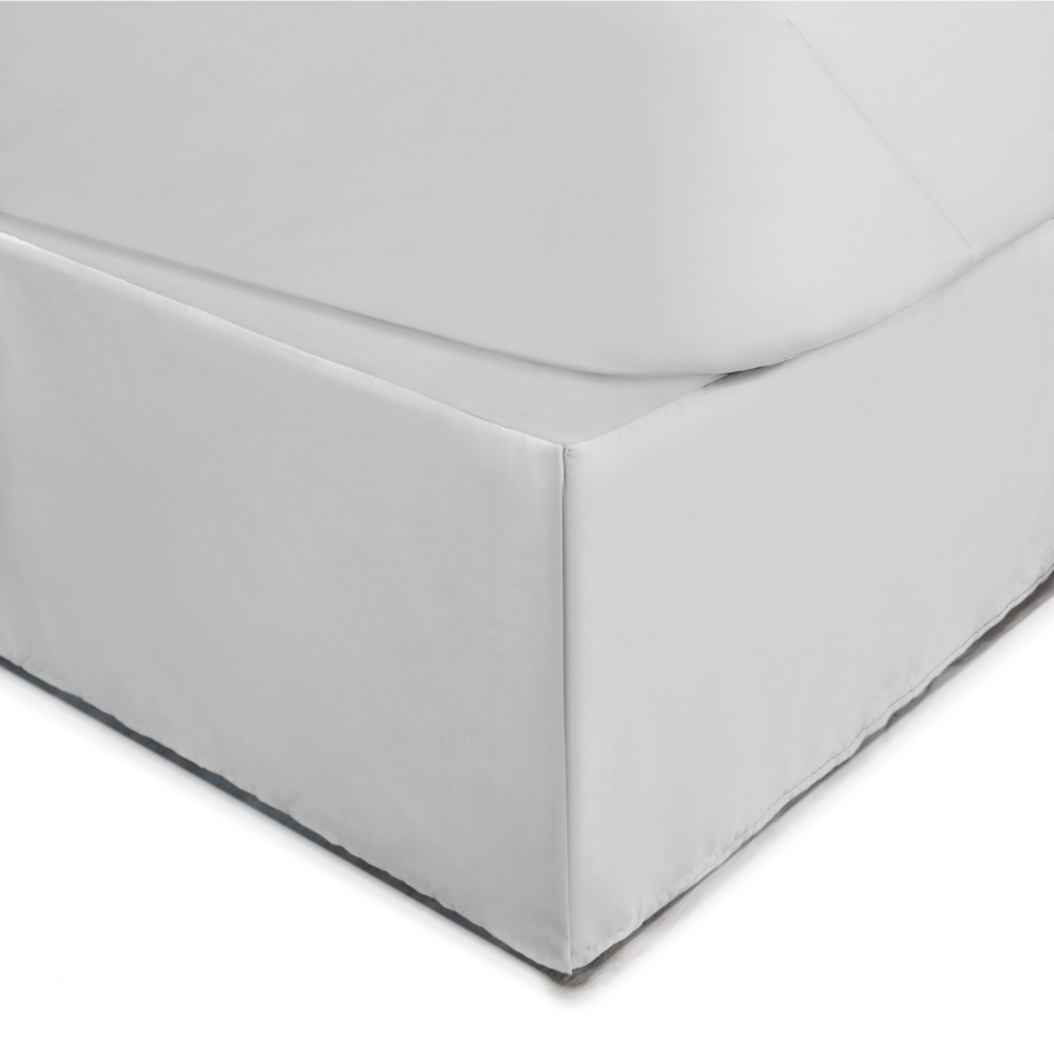 slide 1 of 8, MARTEX 21" Drop Bedskirt White Full, Full Size