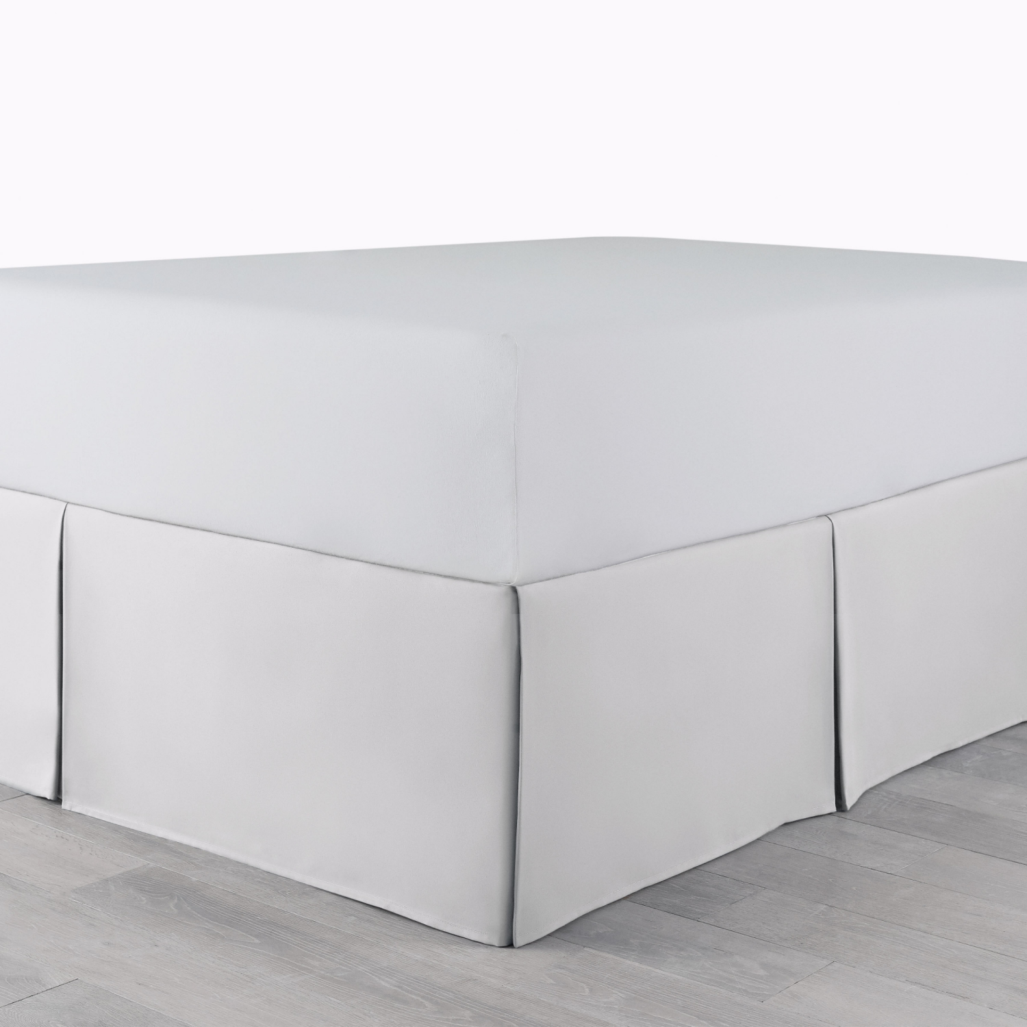 slide 8 of 8, MARTEX 21" Drop Bedskirt Grey King, King Size