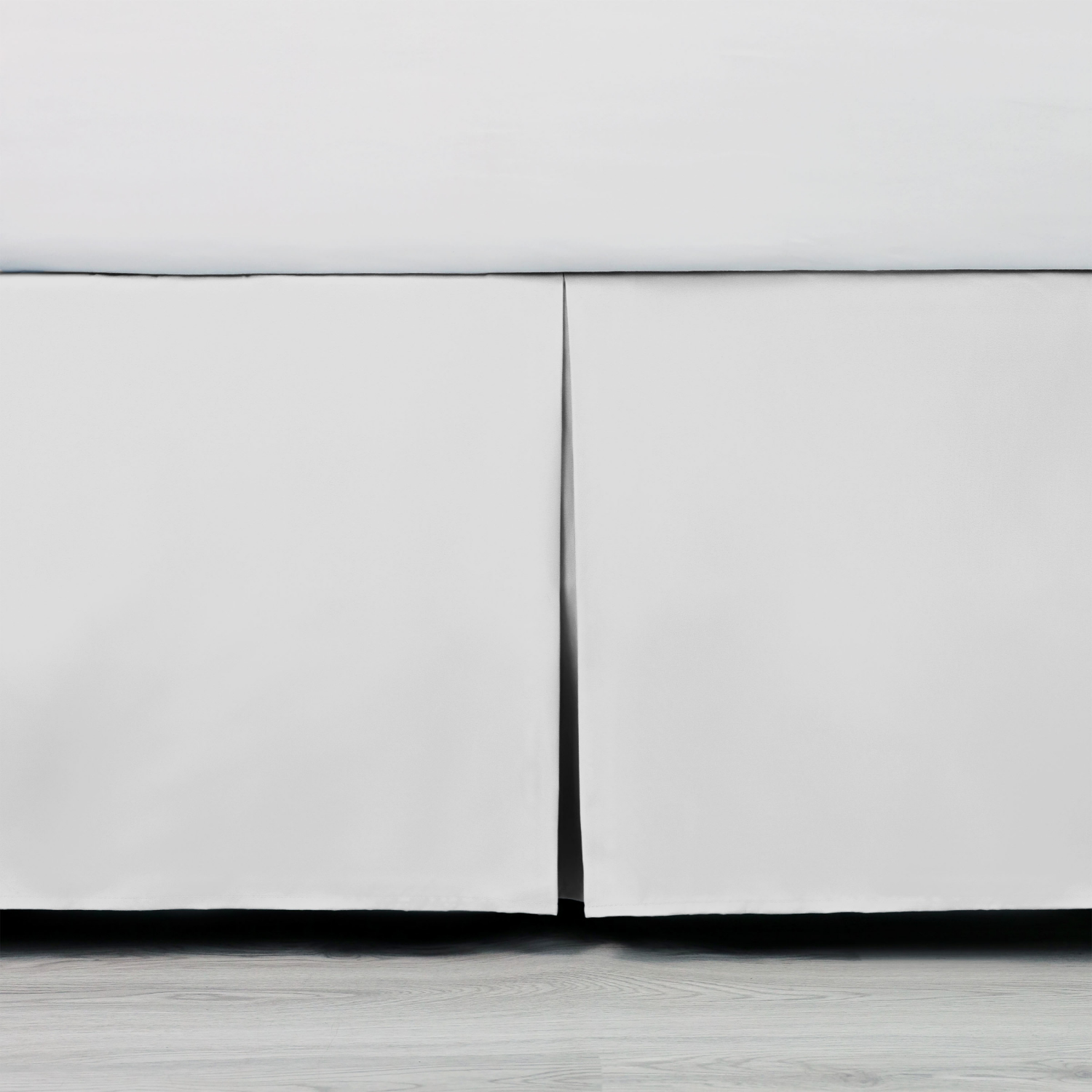 slide 3 of 8, MARTEX 21" Drop Bedskirt White King, King Size