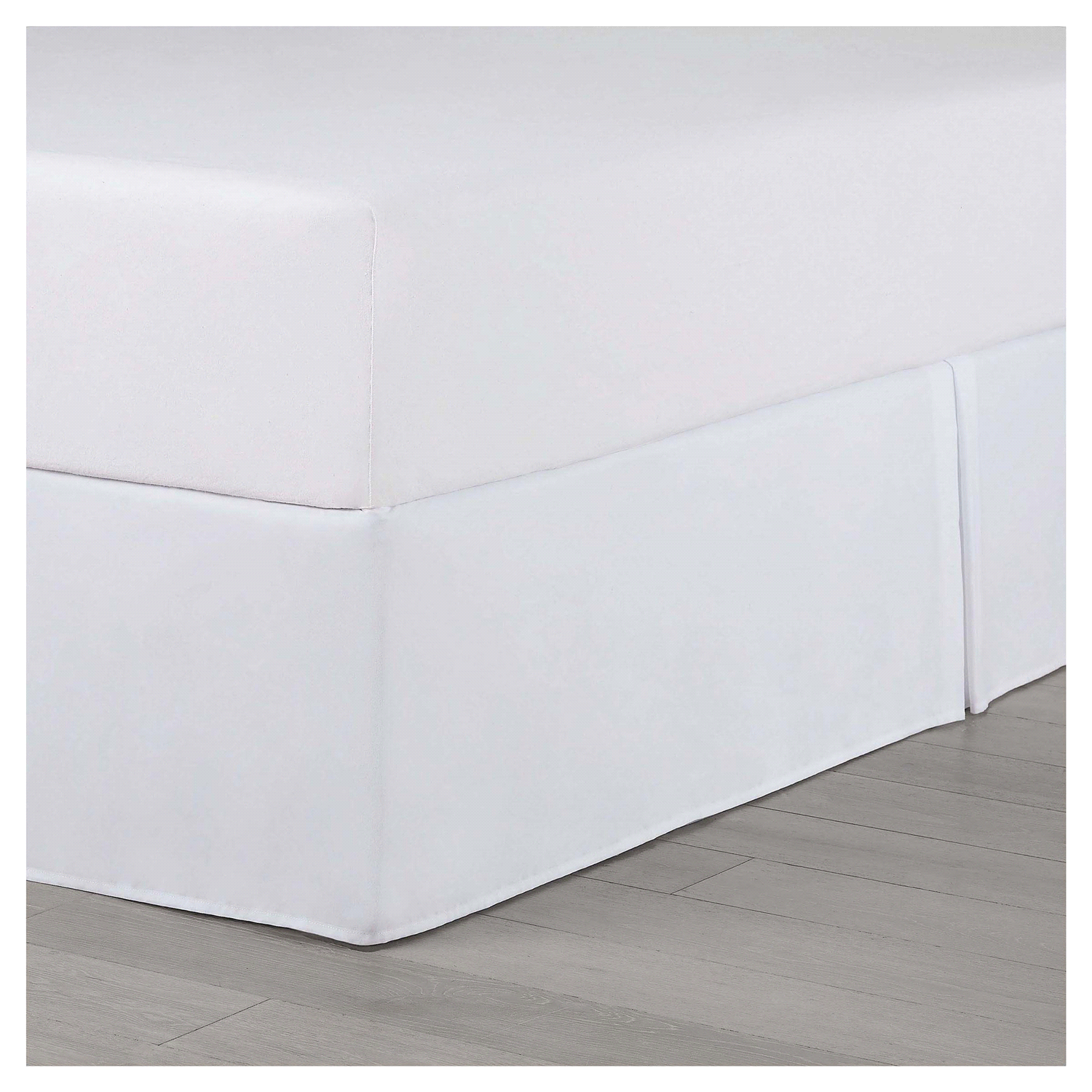 slide 1 of 1, EASY ON MARTEX Easy On Pleat White King, King Size