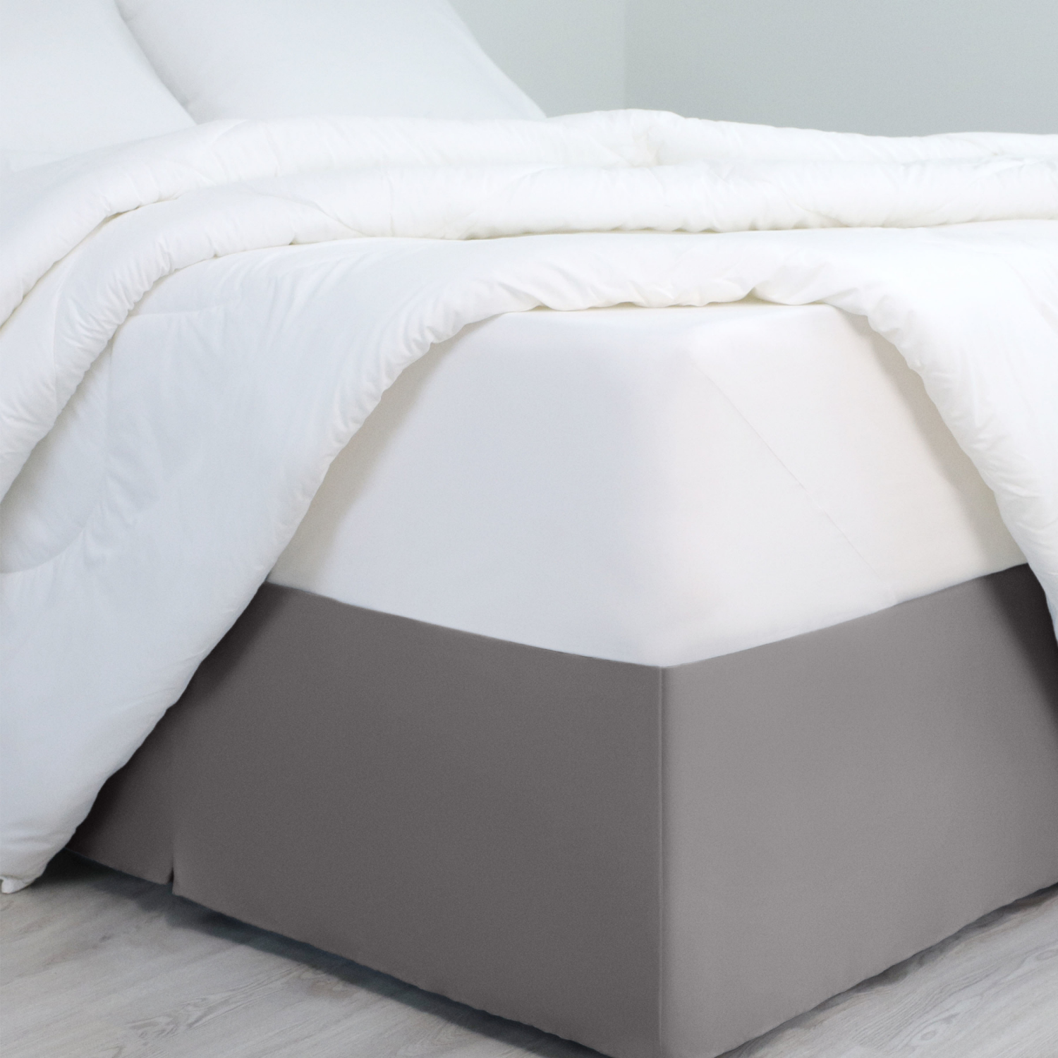 slide 2 of 8, MARTEX Luxury Inverted Pleat Grey Queen, Queen Size