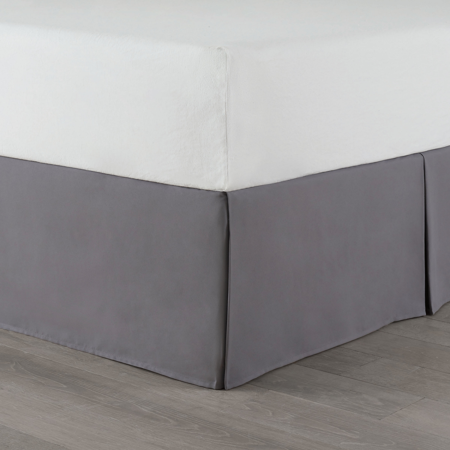 slide 7 of 8, MARTEX Luxury Inverted Pleat Grey Queen, Queen Size