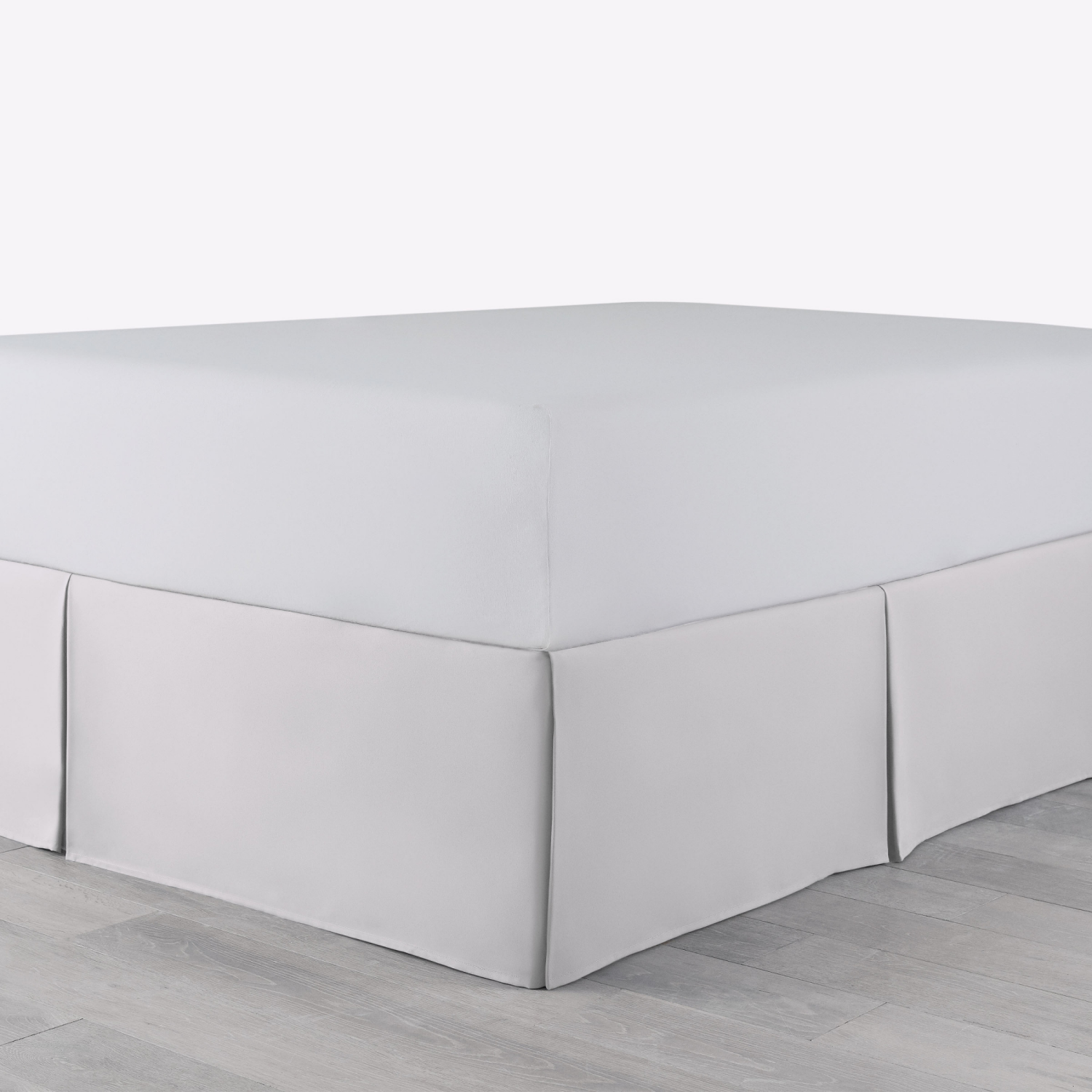 slide 8 of 8, MARTEX Luxury Inverted Pleat White Queen, Queen Size