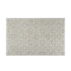 Martex Restore Bath Rug, 20 in x 32 in, Grey Diamond Geo