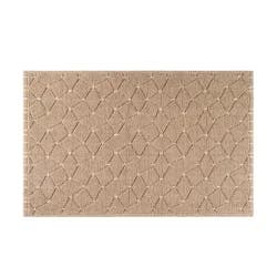 Martex Restore Bath Rug, 20 in x 32 in, Taupe Diamond Geo
