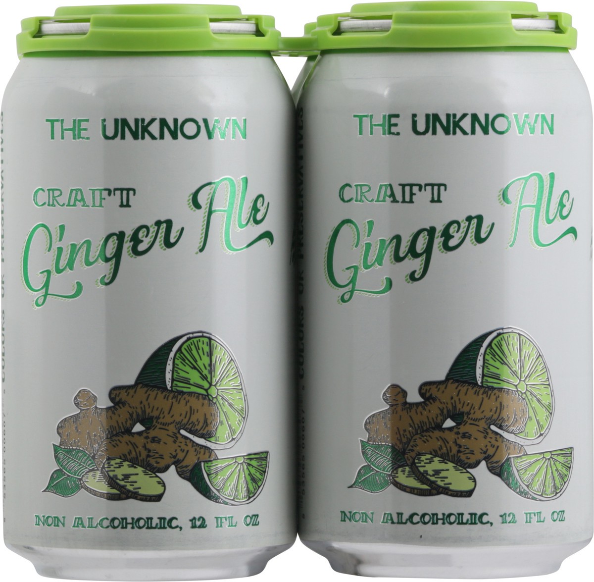 slide 3 of 12, The Unknown Craft Ginger Ale Soda, Ginger Ale, Craft - 48 fl oz, 1 ct