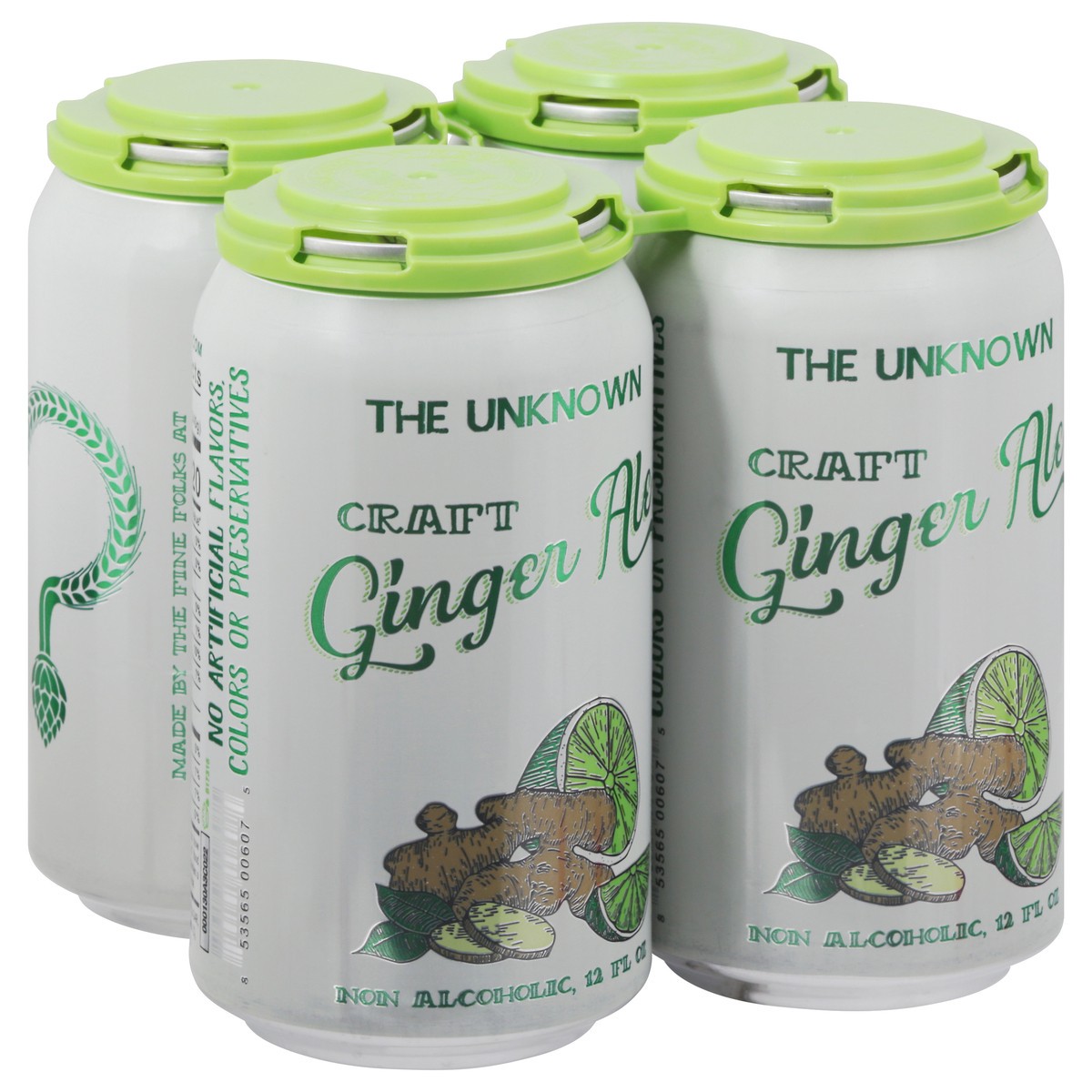 slide 4 of 12, The Unknown Craft Ginger Ale Soda, Ginger Ale, Craft - 48 fl oz, 1 ct