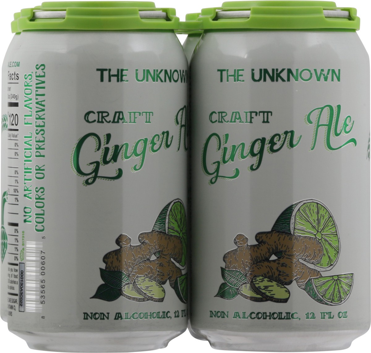 slide 7 of 12, The Unknown Craft Ginger Ale Soda, Ginger Ale, Craft - 48 fl oz, 1 ct