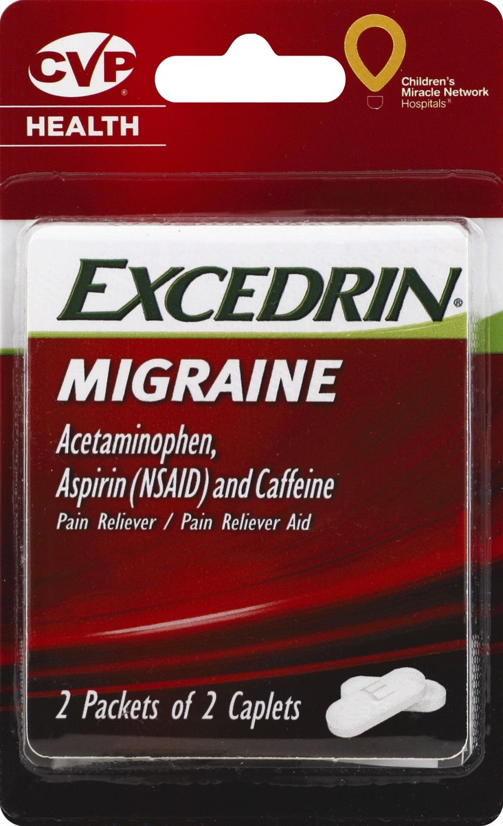 CVP Excedrin Migraine 4ct - Consumer Value Products, Inc.
